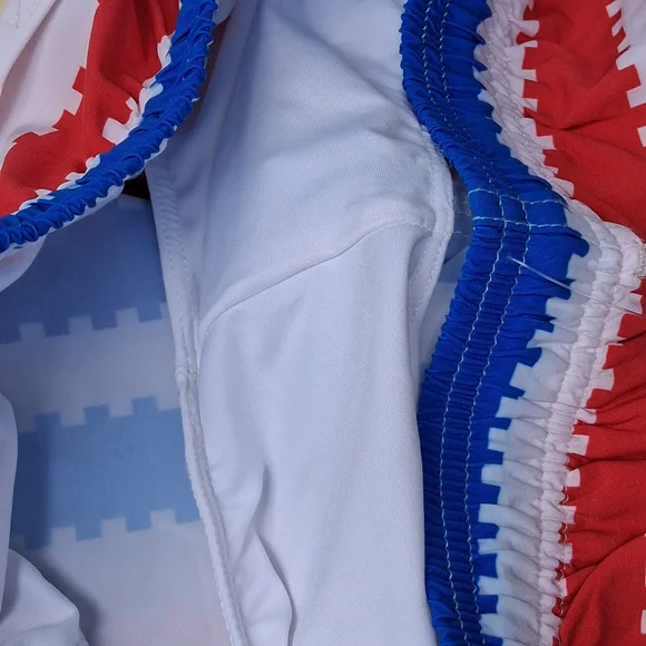 Bang Miami Swim Shorts Rainbow Stripe Mini Shorts .. Men .. Large - Picture 7 of 7